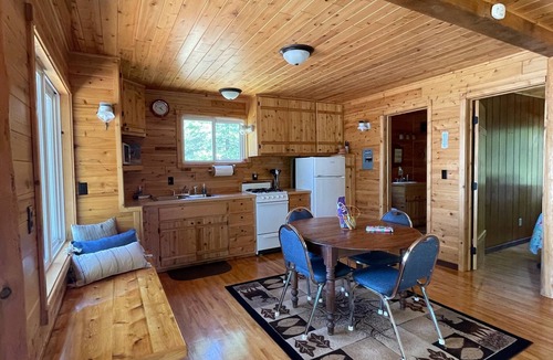 Crystal Falls Cabin | Family cabin on private lake to enjoy fishing, hiking, nature and much more!