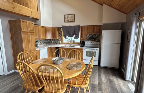 Barryton House | Family-Friendly Lakefront Nature Retreat on Big Evans All Sports Lake w/Dock