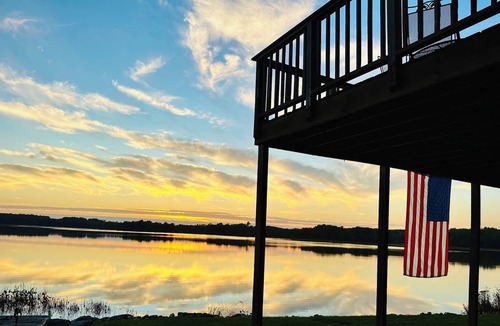 Barryton House | Family-Friendly Lakefront Nature Retreat on Big Evans All Sports Lake w/Dock