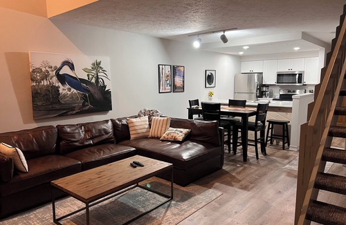 Harbor Springs Condo | Fantastic view of The Highlands! Comfortable 2-bedroom w/loft condo. Come relax.