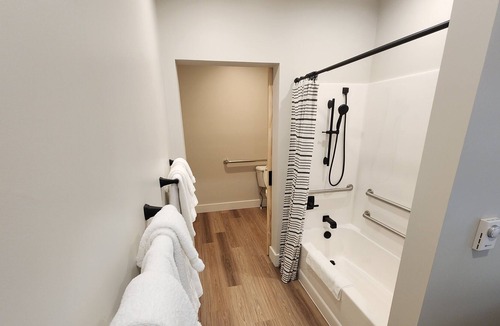 Upper Peninsula Michigan Apartment | Garden Room Suite - 2 bedroom fully ADA accessible unit in the Econolodge motel.