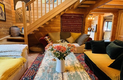 Talmont-Saint-Hilaire Ski Chalet | Genuine wooden chalet with spa and pool 10 minutes from the beaches of the Vendée