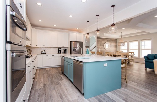 Michigan City House | Golf Cart - 6 bedrooms plus 1 bedroom coach house. Beachwalk neighborhood.