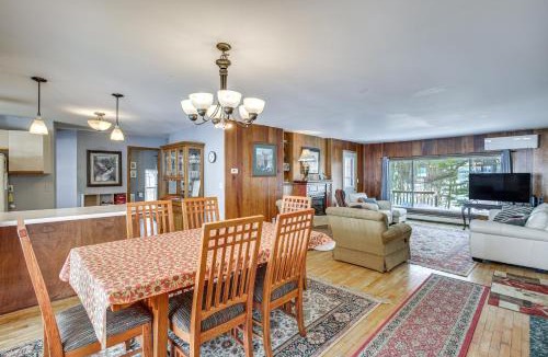 Waupaca House | Group Friendly! Riverfront Waupaca Retreat w/Yard