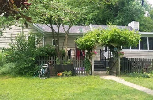 Rolling Prairie House | Harbor Country-Rolling Prairie Retreat on 7 private wooded acres w/heated pool