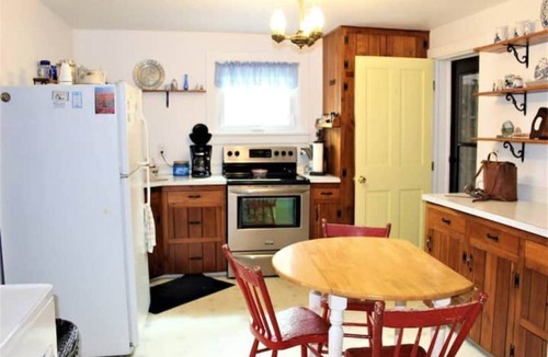 Carp Lake Cottage | Historic Home/Private Beach/Nestled on Lake Michigan/Mackinaw Bridge Views