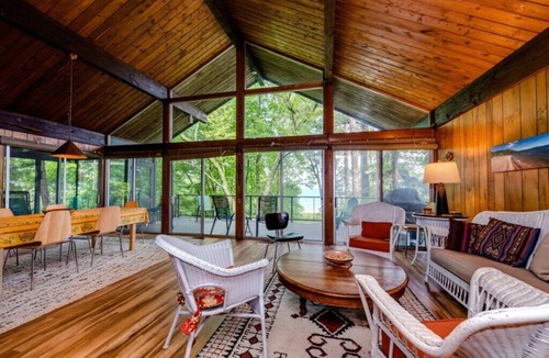 Sawyer Cottage | Historic Lakefront Home with 100 Feet of Private Beach!