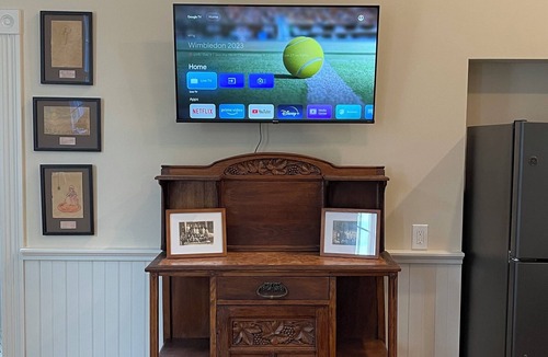 Arcadia House | Historic Schoolhouse on M-22. 3 BR, 2 BA. Dog and Kid Friendly!