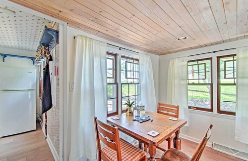 Horicon Cottage | Horicon Riverfront Retreat w/Deck, Dock + Patio