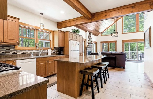 Kendall House | Impressive Dual Woods and Lake Homes That Sleep 32