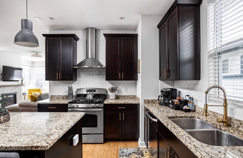 Fall Creek Place House | Indy Experience House/Movie Theater, Patio, Office, Private Parking