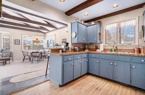 Glenn Haven Shores House | Inviting dog-friendly home with Lake Michigan views & charming sunroom