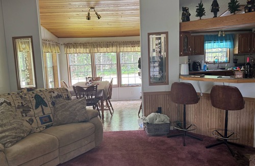 Wauksaukee House | Just listed….Lake Noquebay, 3 bedroom 2 bath home in Wausaukee, sleeps 9.