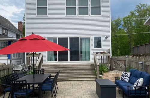 Paw Paw Lake House | Lake Life Awaits with Boat Pier, Beach, Hot Tub, Parking on Paw Paw Lake