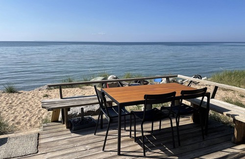 Lake Leelanau House | Lake MI Private Beach; fireplace, Sunsets. Close to Fishtown & Sleeping Bear