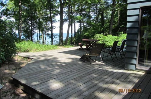 Port Sheldon Cottage | Lake Mich Private Beachfront-HUGE Beach and BEST VIEW of the Lake-Holland/GH