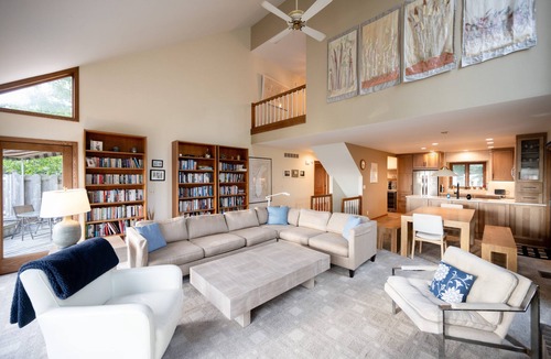 West Olive House | Lake Michigan Beachfront | Private Beach + Hot Tub