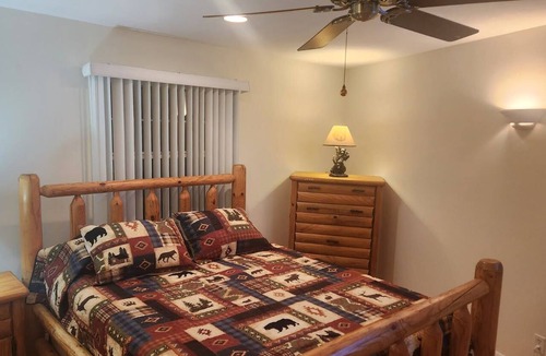 Angola Cabin | Lakefront 2 Bedroom with Hot Tub - Kayaks, Bikes, Campfire, Peaceful, 10 Acres!