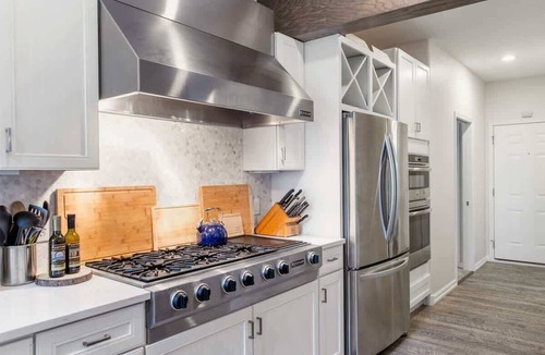 South Haven House | Lakefront A-Frame Estate | Private Beach | Hot Tub