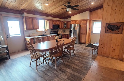 Newaygo Cabin | Lakefront Cabin on Quiet Private Lake just minutes from town and 131 Highway
