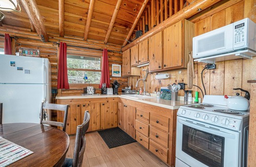 Empire Cabin | Lakefront cabin with 100 ft of Lake Michigan beach, full kitchen, loft, & deck