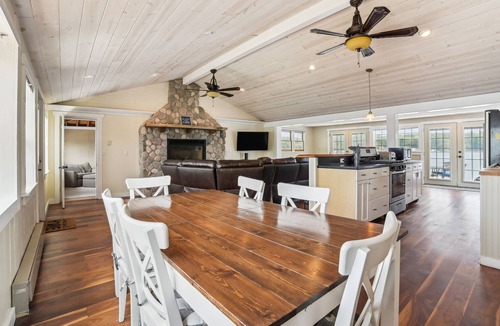 Gladwin House | Lakefront Gladwin Vacation Rental w/Deck & Dock!