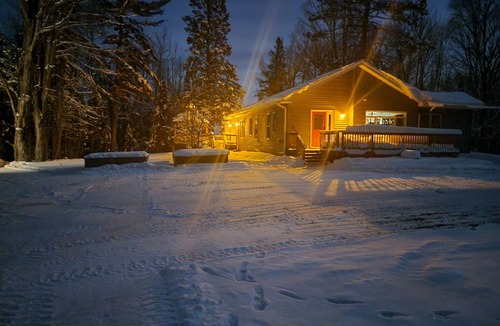 Park Falls House | Lakefront retreat on Pike lake chain. fishing & snowmobiling. pet friendly