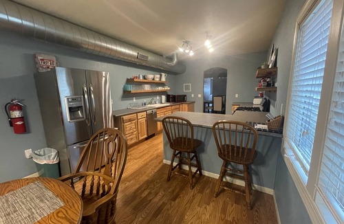 Powers Lake House | Lakefront Retreat w/Private Beach, Pier, Game Room & Sleeps 14