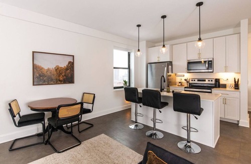East Town Apartment | Luxury Downtown Apt with Parking, Gym, and Lap Pool · Sleeps 4-5