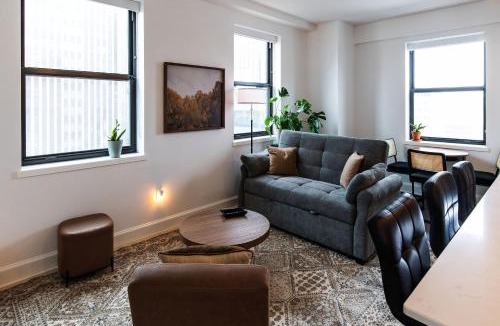 East Town Apartment | Luxury Downtown Apt with Parking, Gym, and Lap Pool · Sleeps 4-5