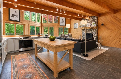 Bridgman House | Luxury Southwest Michigan Retreat With Private Pool + Beach Access on Lake MI