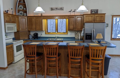 Long Lake House | Make new memories! Vacation in the forest on Loon Lake: spacious; scenic; fun.