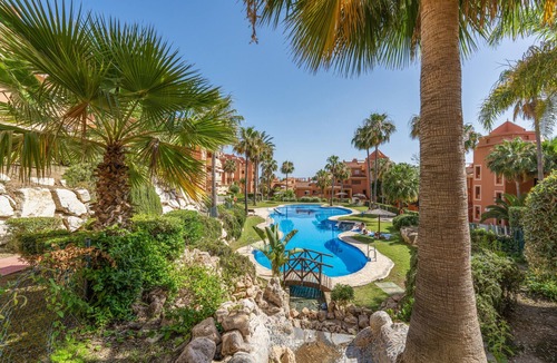 Urbanizacion Hacienda las Chapas Apartment | Marbella East - Superb Ground Floor Apartment in tropical gardens - free WiFi