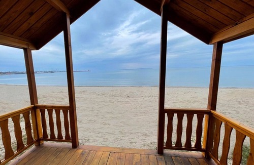 Mackinaw City Cabin | Mighty Mac Bridgeview Cabin 2