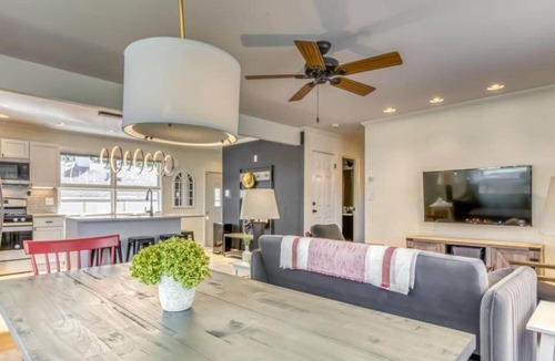 Miller Beach House | Modern Beach Bungalow, Hot tub, Firepit, Foosball, IN Dunes Nat`l Park