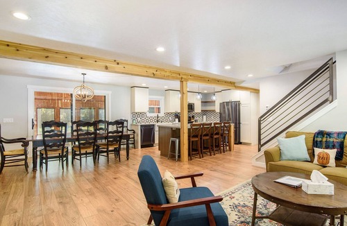 Macatawa House | Modern & Spacious Holland home with a hot tub, pool table, fire pit and more!