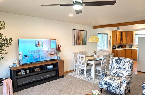 National City House | NEW! Villa Adonis - Lakefront, Dog-Friendly, Gorgeous, and With Central Air and Water Toys!