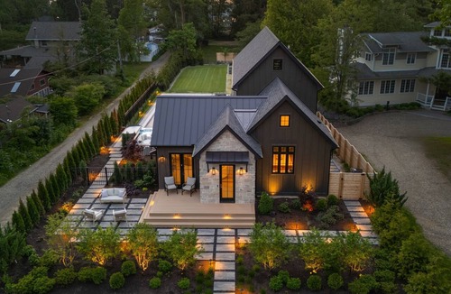 Union Pier House | Newly built luxury home with pool, hot tub, McKinley Beach access