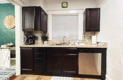 Elkhart House | Newly remodeled 3 bedroom, 1.5 bath home with a river view in downtown Elkhart.