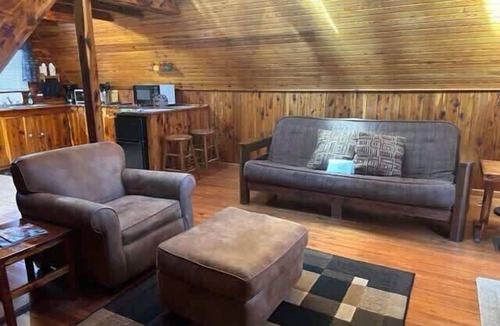 Eckerty Cabin | Patoka Lake A-Frame #6 with hot tub at Patoka 4 Seasons Resort