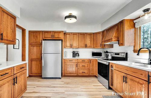Wellston House | Peaceful Cabin with Direct Snowmobile & ORV Trail Access Near Caberfae Peaks in Wellston, Michigan