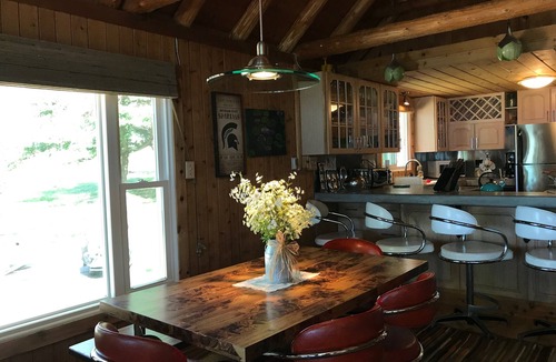 Levering Cabin | Peaceful, lakeside cabin near Mackinac - perfect place to rest and unwind.