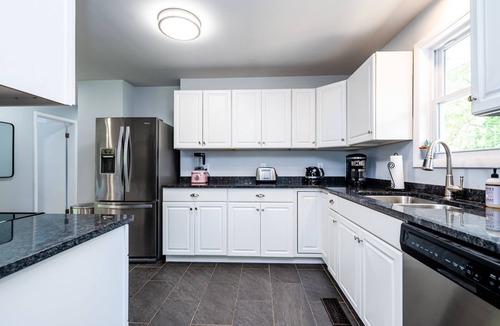 Benton Harbor House | Pet-friendly home near Lake Michigan with fenced in back yard