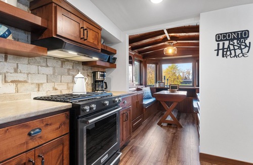 Oconto House | Private Beach | 2 Docks | Waterfront| Bay Access