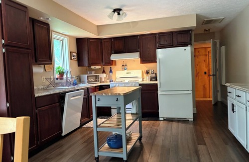 East Jordan House | Private Creekside Retreat on 5 Acres 4BR-3BA Minutes to Boyne Mountain