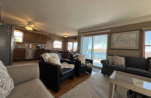 Plainwell House | PURE MI Lakefront Cottage - Lake Recreation, Swimming and Fishing abound