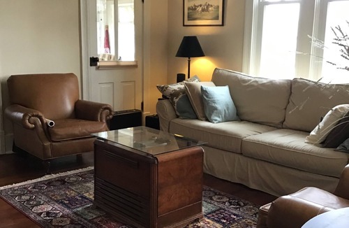 Culver House | Queen bed for 1 person in the Soho district in beautiful Culver, Indiana.