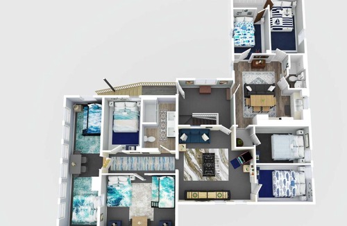 Crystal House | Rare 9BR Luxury Retreat Hot Tub Game Room