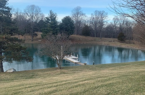 Bath Cabin | Relax In A Cabin Overlooking Your Own Pond And Acres Of Nature!