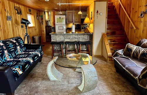 Manitou Beach-Devils Lake House | Remodeled cozy retreat with a lake front view on Devils Lake. Pet Friendly!